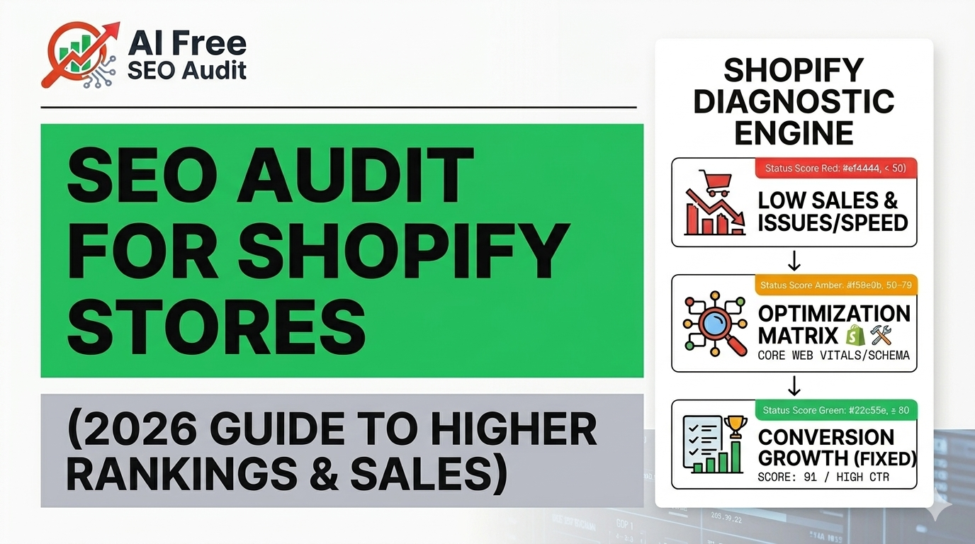 SEO Audit for Shopify Stores (2026 Complete Guide to Ranking, Speed & Conversions)