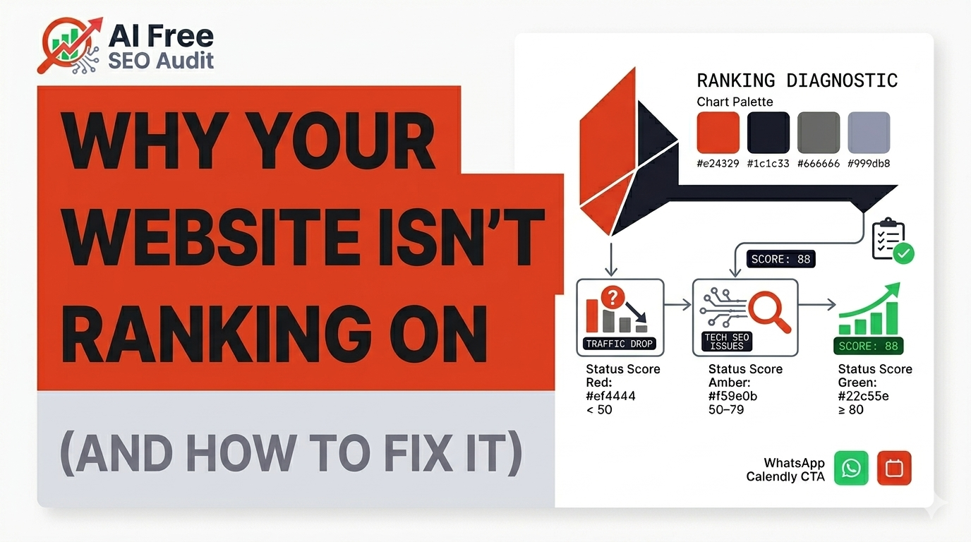 Why Your Website Isn’t Ranking on Google (Real Reasons)